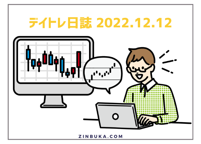 【デイトレ日誌】2022.12.12
